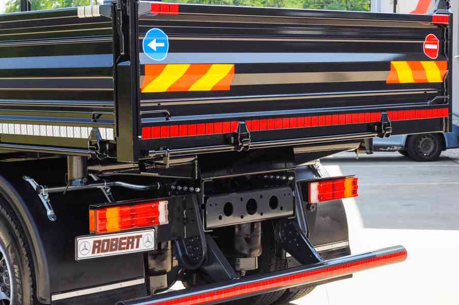 MERCEDES AXOR 1829 - 19T TŘÍSTRANNÝ SKLÁPĚČ HYDRAULICKÁ RUKA - foto 24