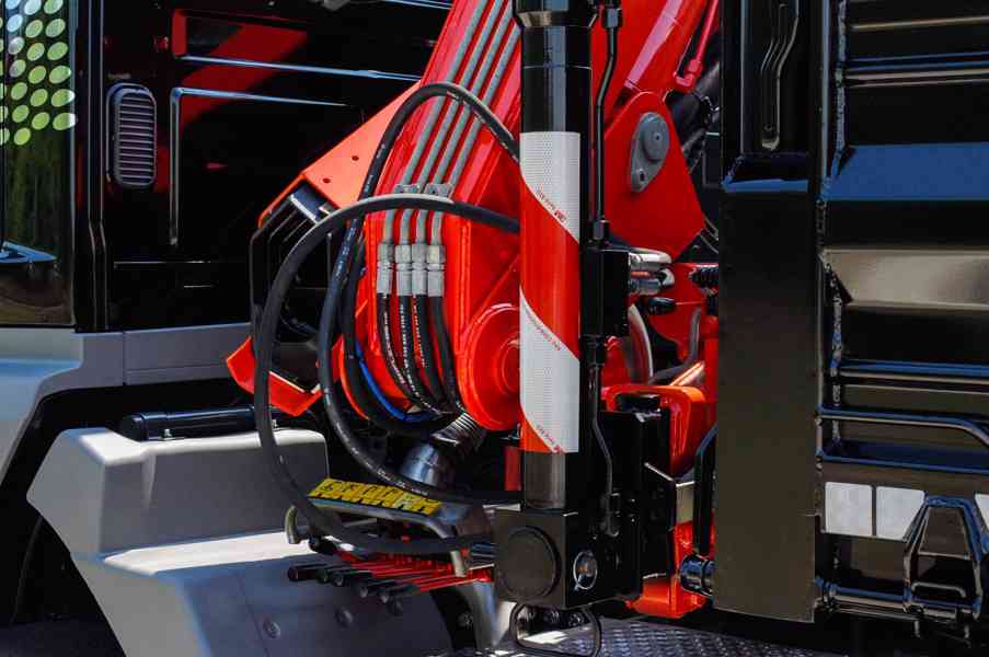 MERCEDES AXOR 1829 - 19T TŘÍSTRANNÝ SKLÁPĚČ HYDRAULICKÁ RUKA - foto 30