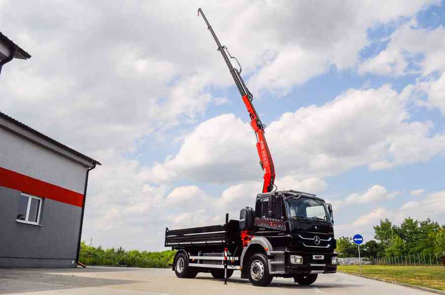 MERCEDES AXOR 1829 - 19T TŘÍSTRANNÝ SKLÁPĚČ HYDRAULICKÁ RUKA - foto 105