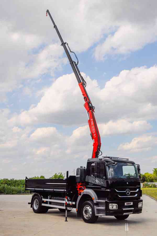 MERCEDES AXOR 1829 - 19T TŘÍSTRANNÝ SKLÁPĚČ HYDRAULICKÁ RUKA - foto 106