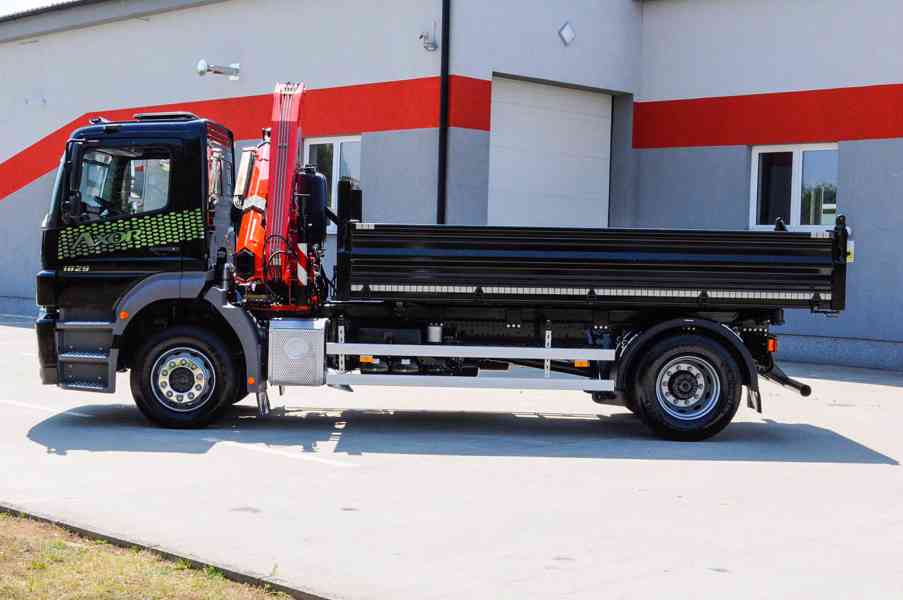 MERCEDES AXOR 1829 - 19T TŘÍSTRANNÝ SKLÁPĚČ HYDRAULICKÁ RUKA - foto 4