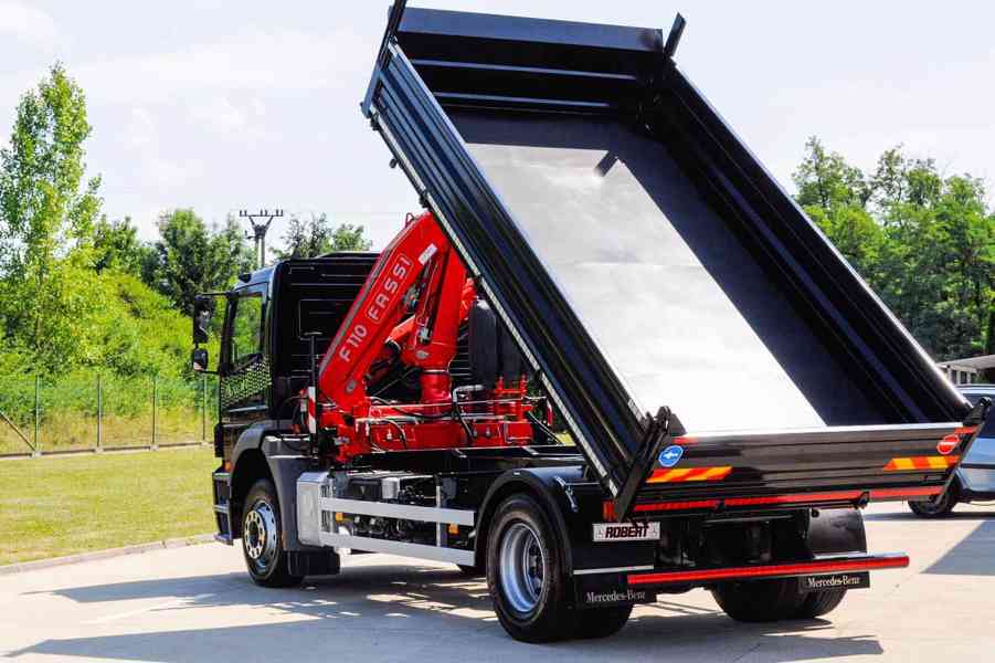 MERCEDES AXOR 1829 - 19T TŘÍSTRANNÝ SKLÁPĚČ HYDRAULICKÁ RUKA - foto 78