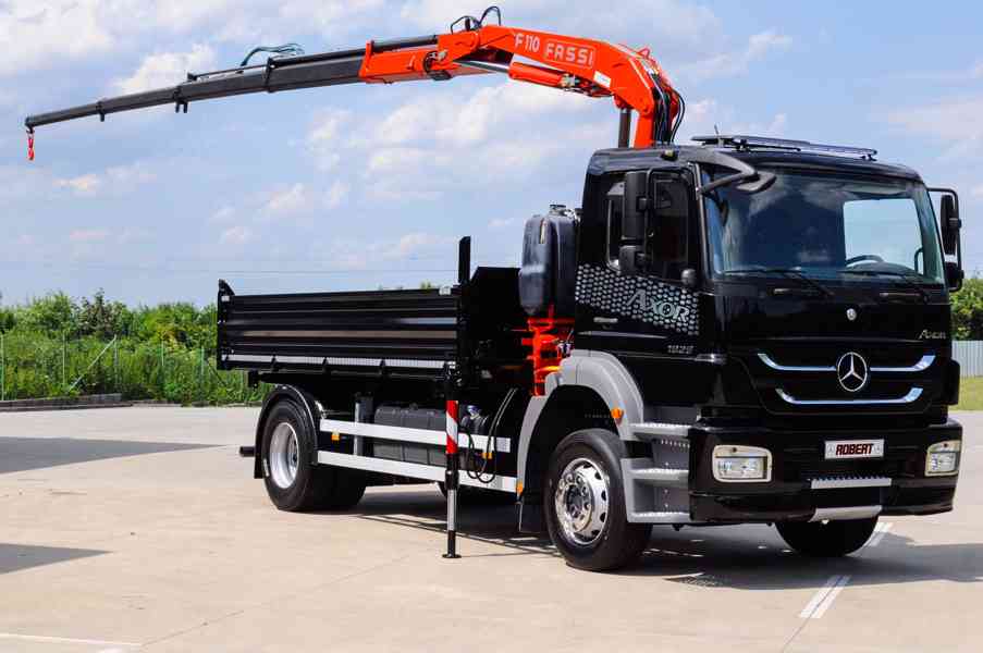 MERCEDES AXOR 1829 - 19T TŘÍSTRANNÝ SKLÁPĚČ HYDRAULICKÁ RUKA - foto 99