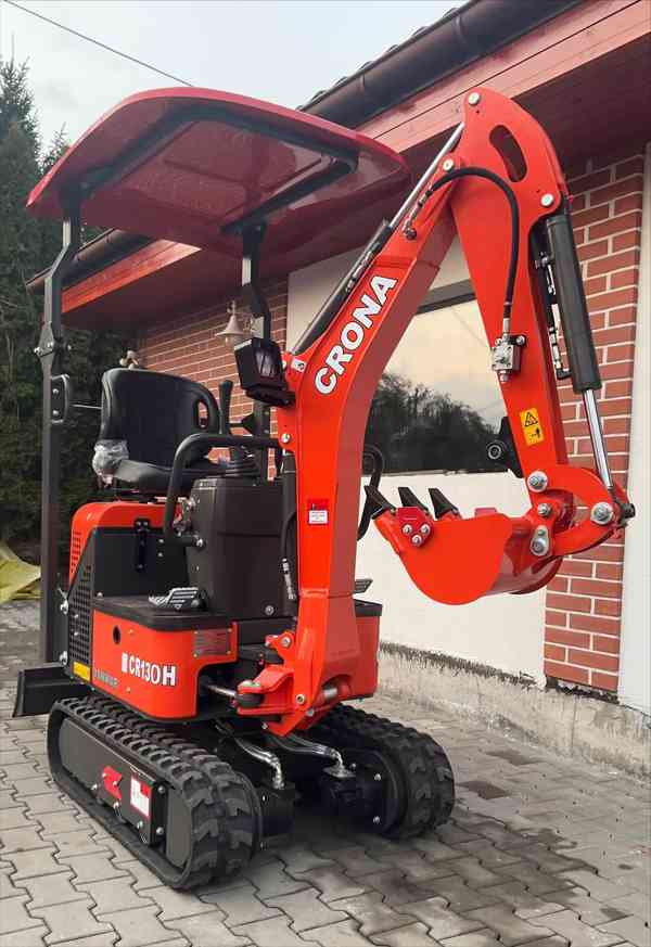Bagr CR13 joystick Kubota STYLE, 1300 kg - foto 2