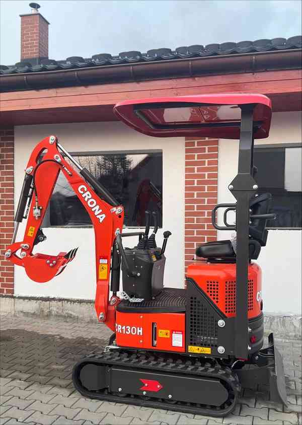 Bagr CR13 joystick Kubota STYLE, 1300 kg - foto 5