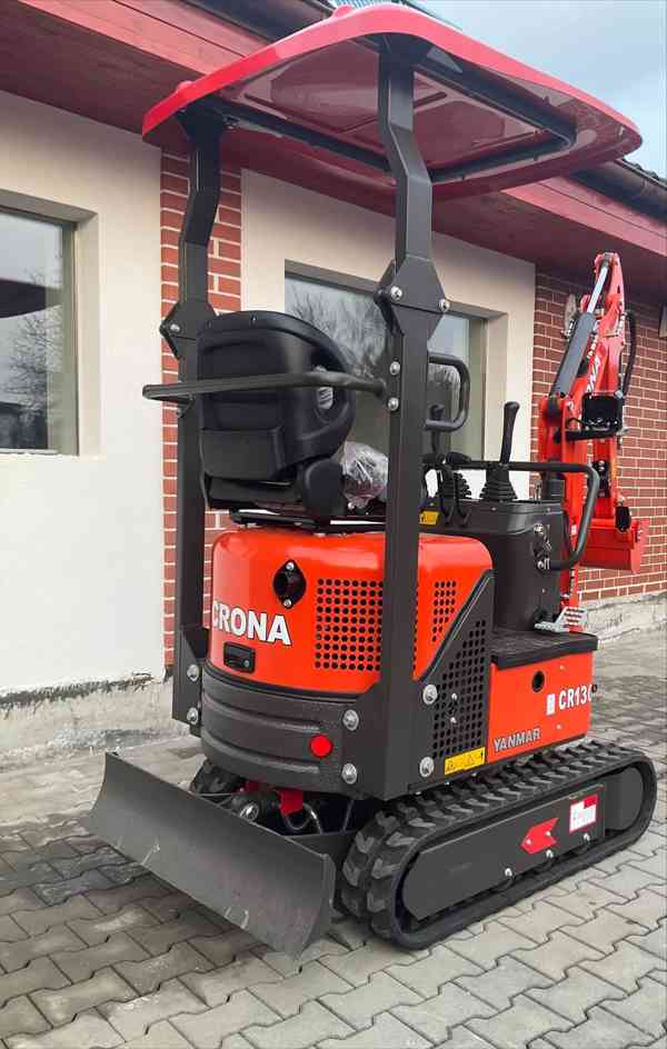 Bagr CR13 joystick Kubota STYLE, 1300 kg - foto 3