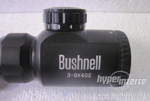 Zaměřovací puškohled BUSHNELL 3-9x40 E svítící kříž - foto 2