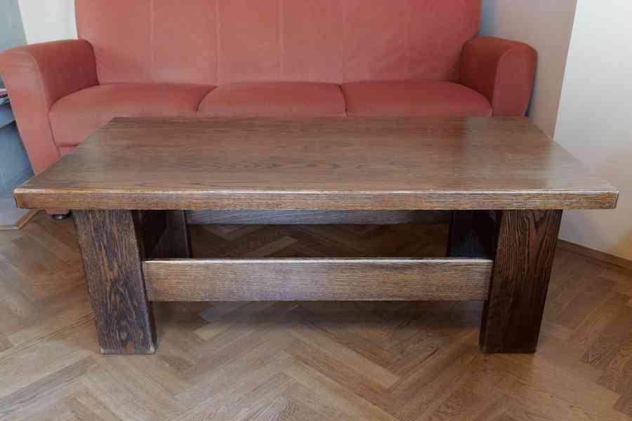 Rustikální nábytek – komoda, konferenční stolek - foto 7