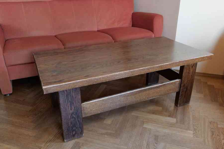 Rustikální nábytek – komoda, konferenční stolek - foto 8