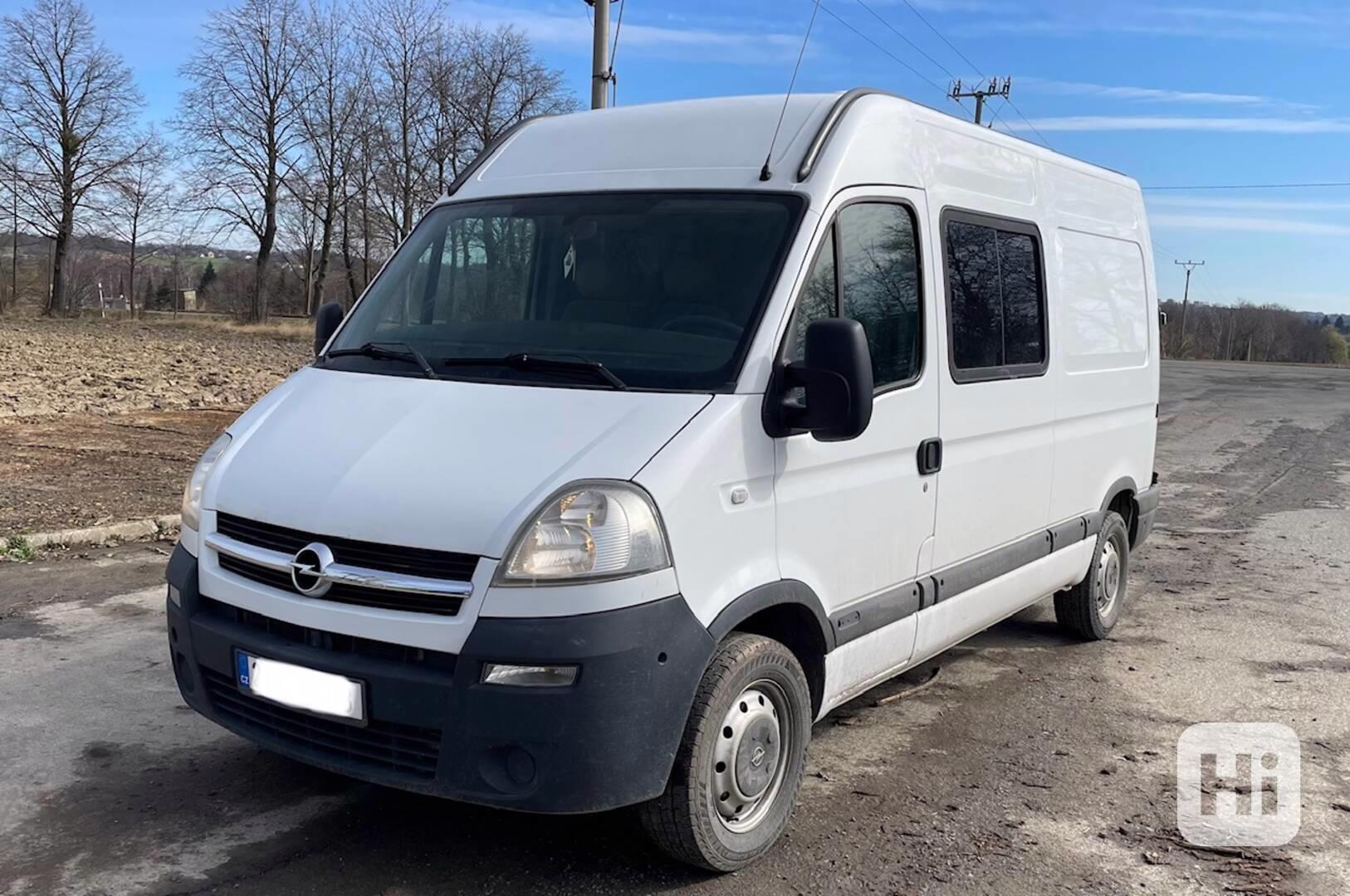 Opel Movano 2.5 DCi, L2H2, 6 míst - foto 1