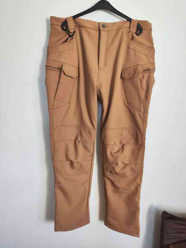 Krásné pánské zateplené kalhoty. Nové - foto 1