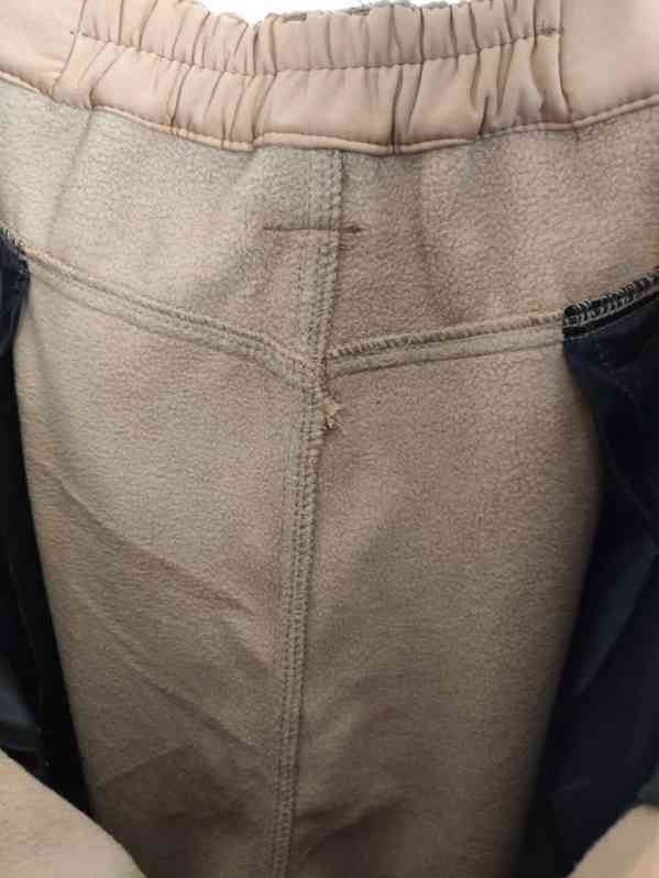 Krásné pánské zateplené kalhoty. Nové - foto 4