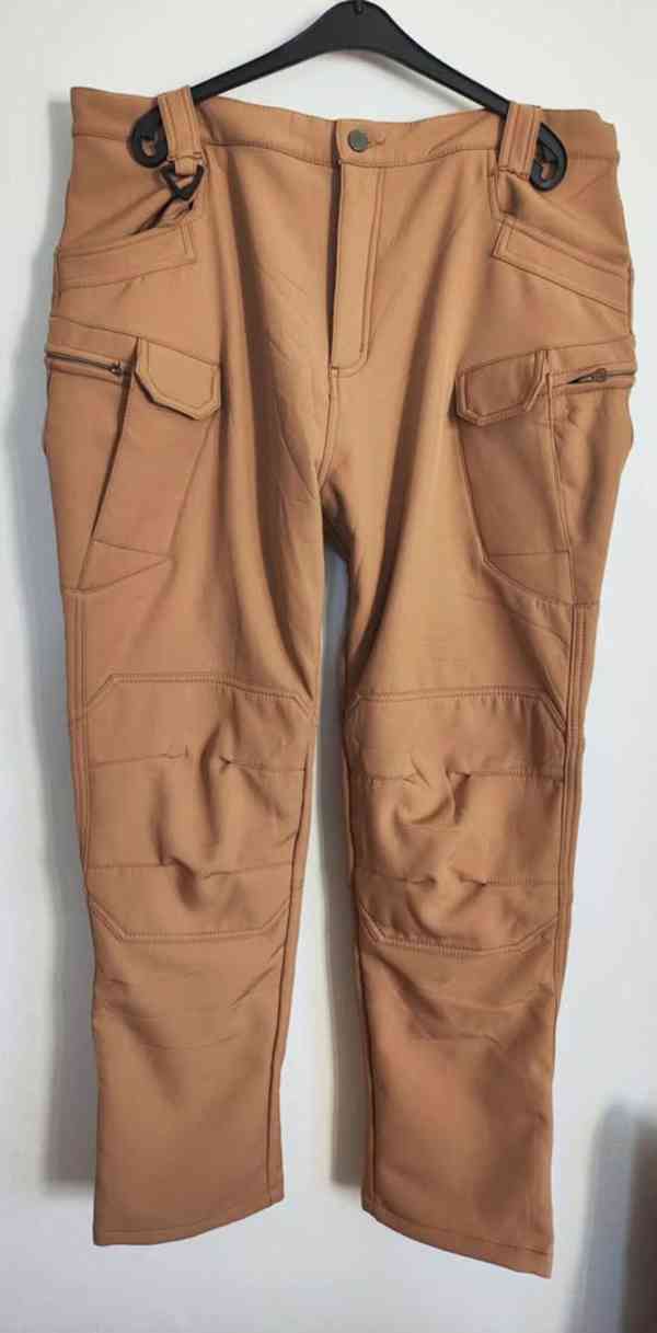 Krásné pánské zateplené kalhoty. Nové - foto 5