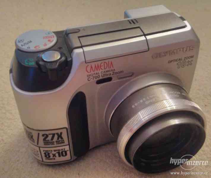 Digitální fotoaparát Olympus C-700 - k opravě nebo na ND. - foto 3