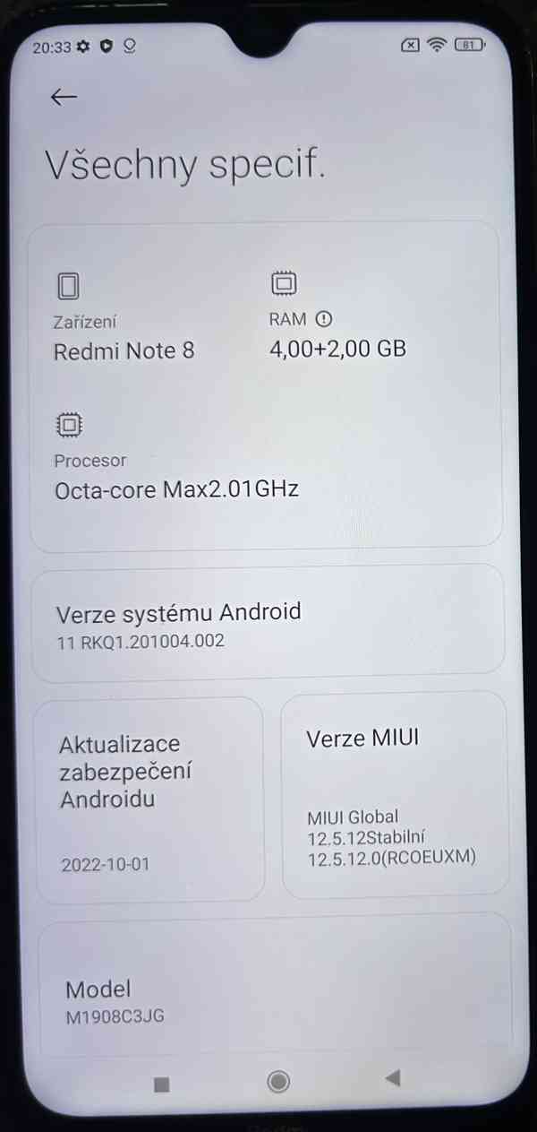 Prodám Xiaomi Redmi Note 8+hodinky Xiaomi Mi Watch Lite - foto 10