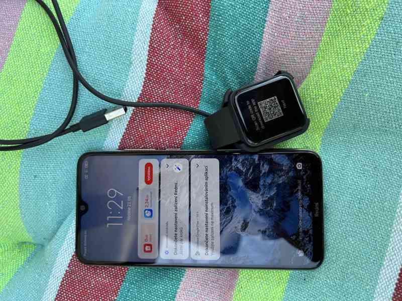 Prodám Xiaomi Redmi Note 8+hodinky Xiaomi Mi Watch Lite - foto 2