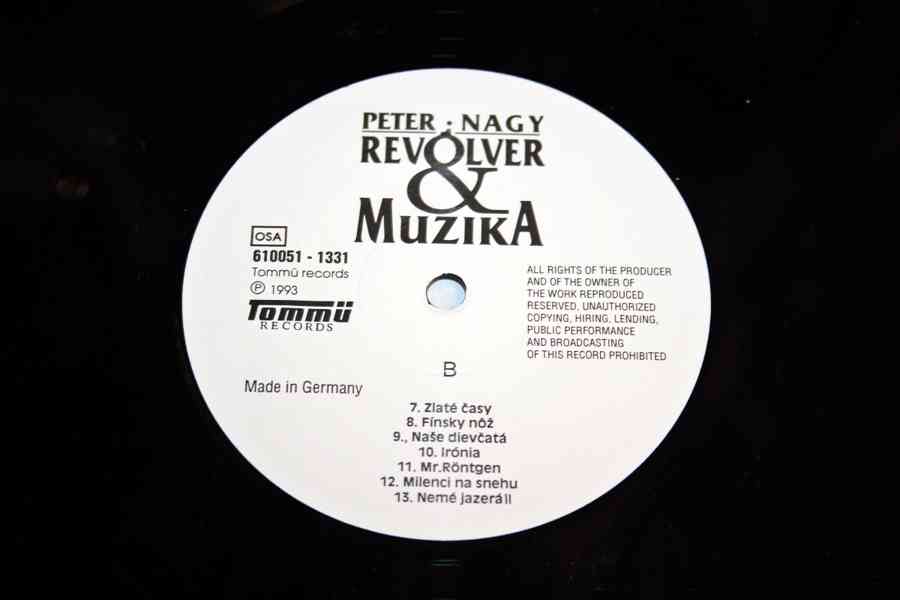 LP PETER NAGY - REVOLVER & MUZIKA (top stav, rarita!) - foto 7