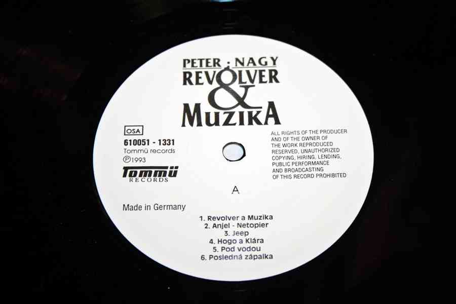 LP PETER NAGY - REVOLVER & MUZIKA (top stav, rarita!) - foto 5