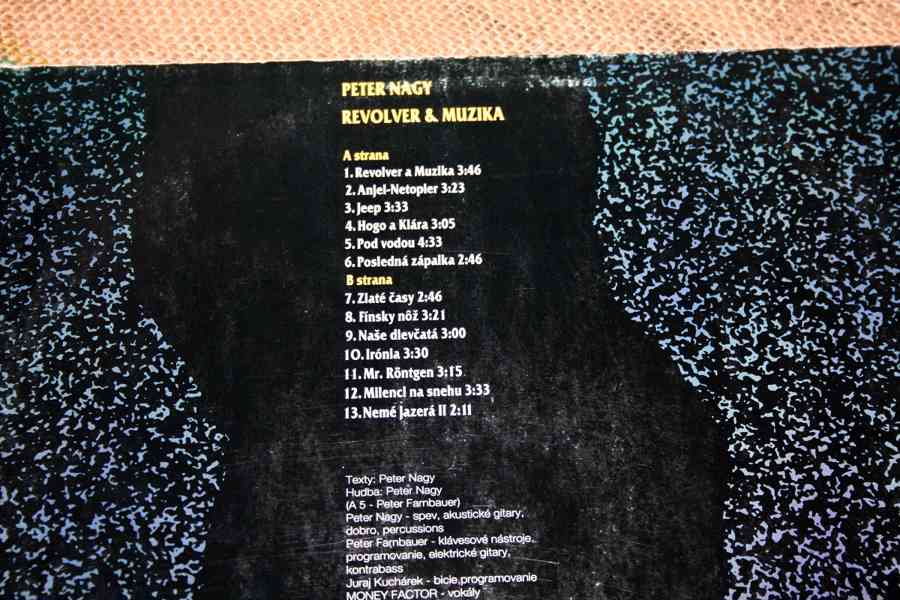 LP PETER NAGY - REVOLVER & MUZIKA (top stav, rarita!) - foto 3