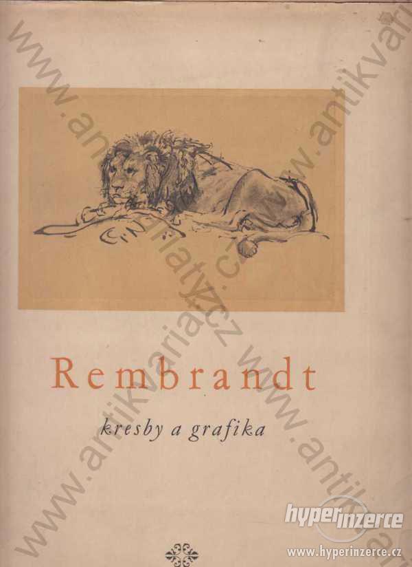 Rembrandt V. V. Štech kresby a grafika SNKLHU 1955 - foto 1