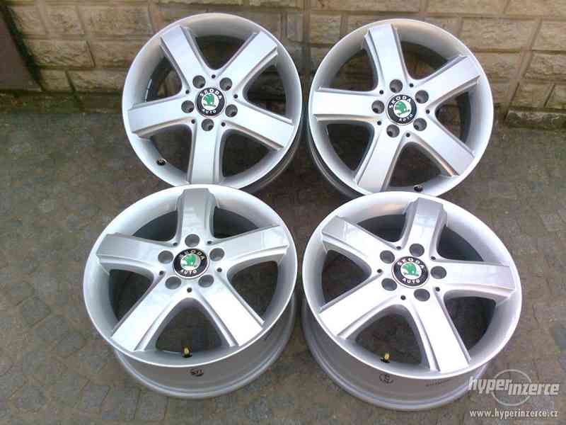 16"-NOVÉ ALU-LITÉ DISKY 5x112 ORIGINÁL ŠKODA - foto 2