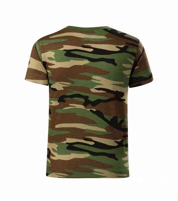Triko dětské Malfini Camo - woodland - foto 2