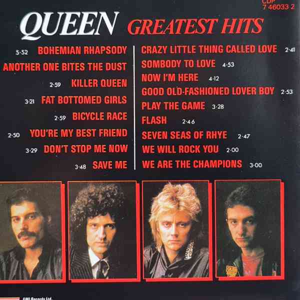 CD - QUEEN / Greatest Hits - foto 2