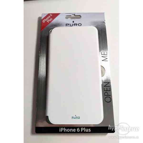 Pouzdro BI-COLOR WALLET pro iPhone 6 Plus/6s Plus bílá/modrá - foto 1
