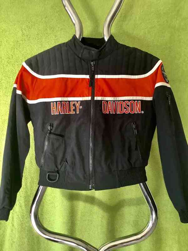 Textilní dětská bunda Harley Davidson - foto 1