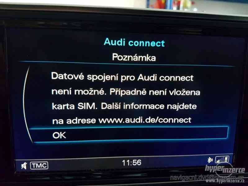 Čeština + slovenština (slovenčina) Audi MMI 3G, RMC - foto 4