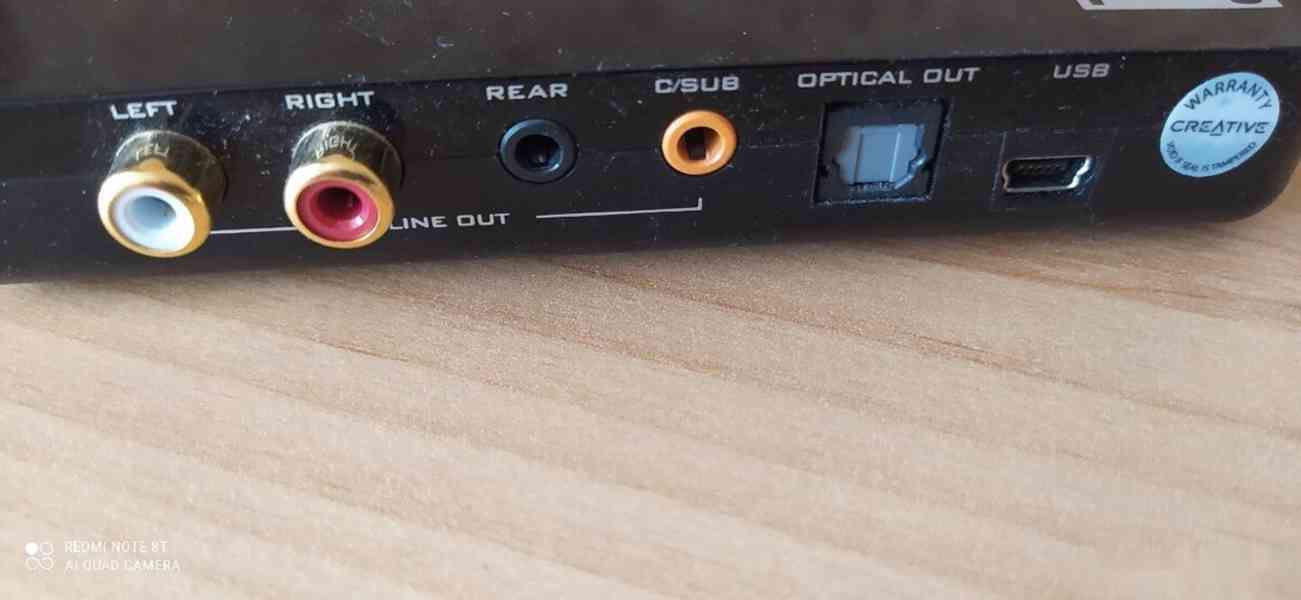 Kreativní zvuk Blaster X-Fi Surround 5.1 Pro USB audio systé - foto 4