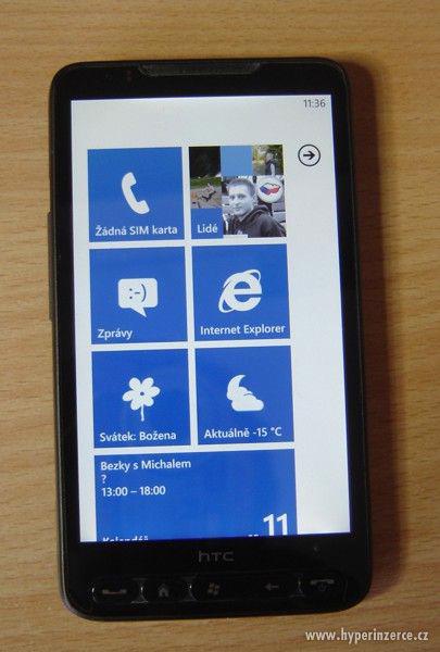 HTC HD2 (Leo) s Windows Phone 7.5 Mango (nebo WM 6.5) - foto 3