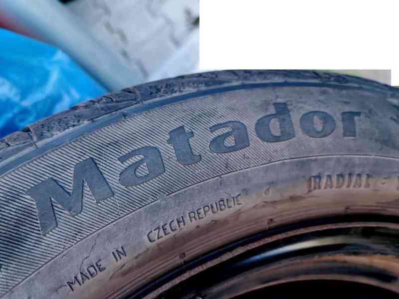 Komplet kola 7Jx16 4x98 ET31 se zimní pneu 205/55 R16 - foto 4