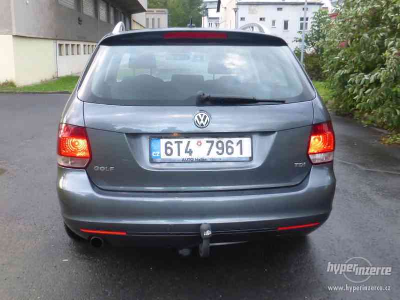 VW Golf 6 Variant 1.6 TDI 77 kW, r.v.2010, pův.ČR - foto 4