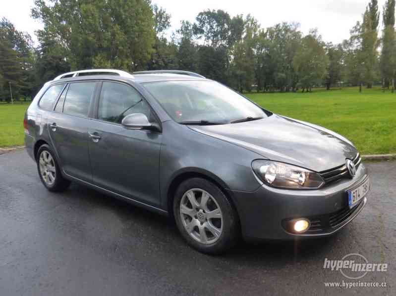 VW Golf 6 Variant 1.6 TDI 77 kW, r.v.2010, pův.ČR - foto 5