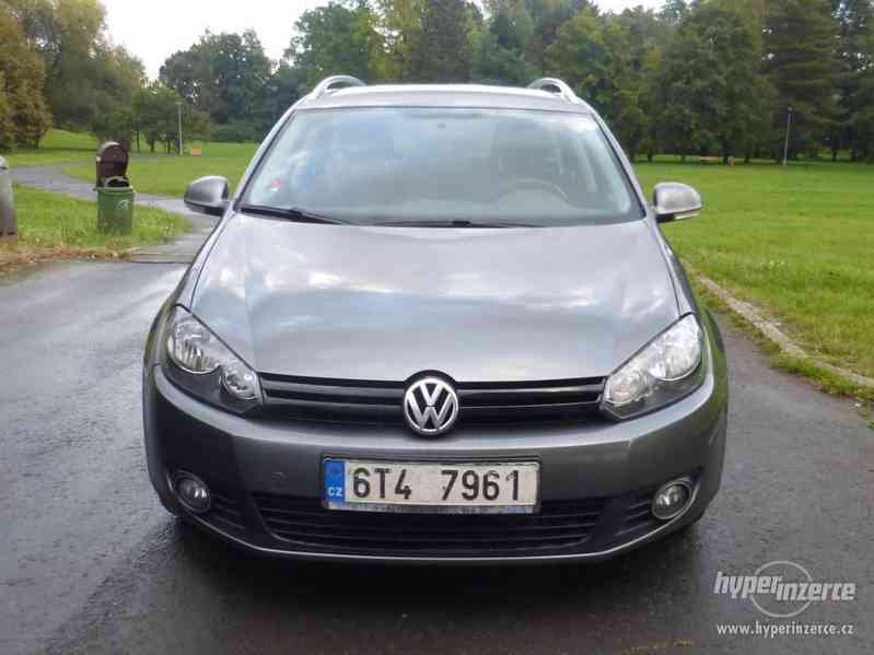 VW Golf 6 Variant 1.6 TDI 77 kW, r.v.2010, pův.ČR - foto 6