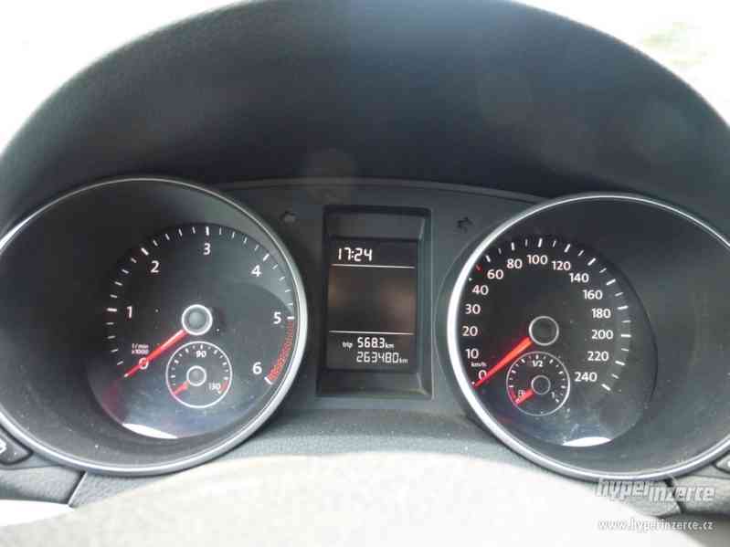 VW Golf 6 Variant 1.6 TDI 77 kW, r.v.2010, pův.ČR - foto 9