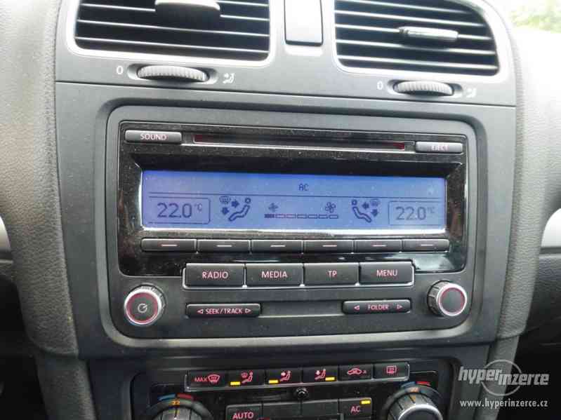 VW Golf 6 Variant 1.6 TDI 77 kW, r.v.2010, pův.ČR - foto 11