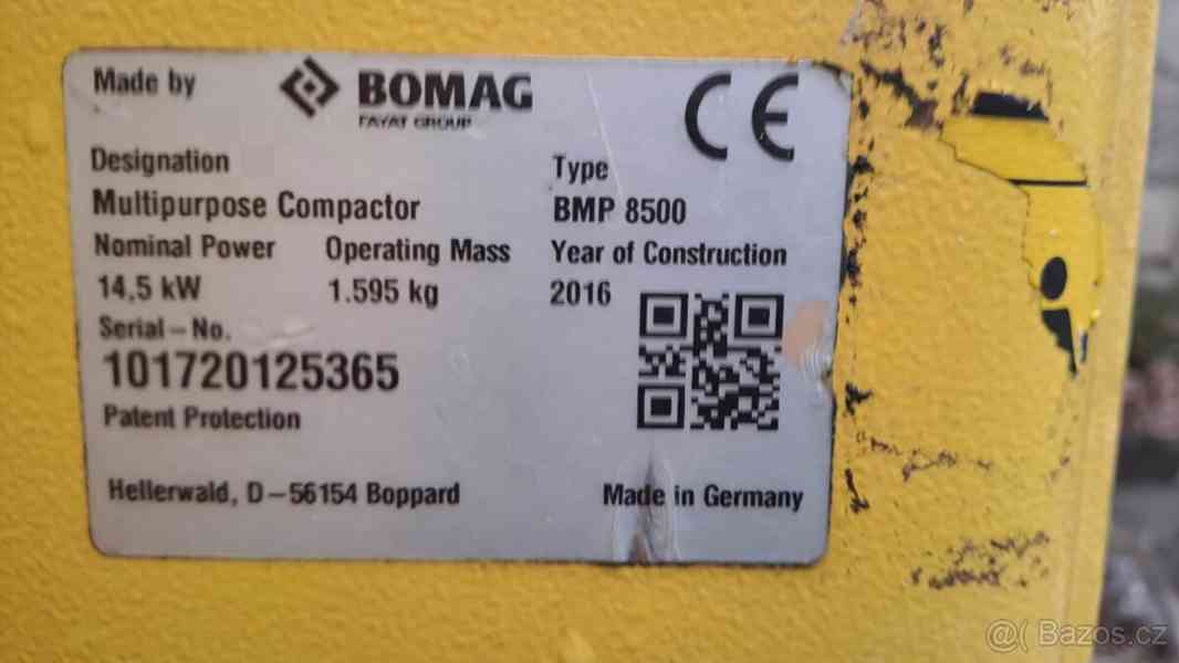 JEŽKOVÝ VÁLEC BOMAG BMP 8500 - 2016  - foto 6