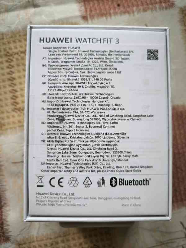 Huawei Watch Fit 3 TOP STAV!  - foto 2