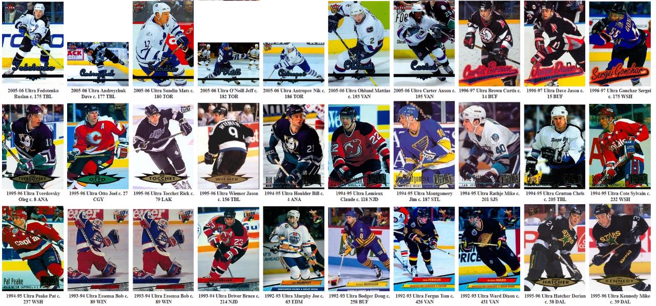 Hokejové kartičky NHL - foto 5