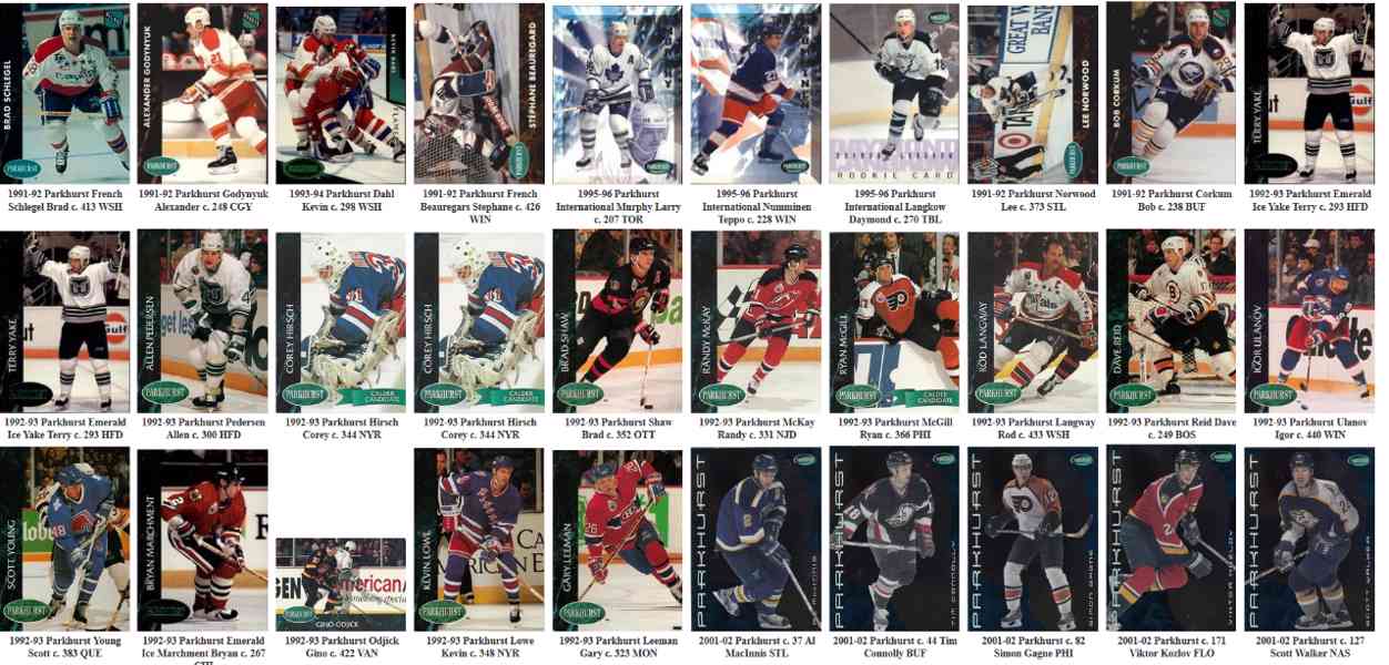 Hokejové kartičky NHL - foto 6