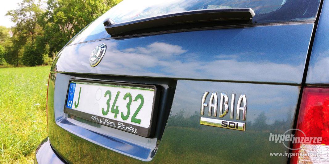 ŠKODA FABIA 1.9 SDI • GARANCE KM •VELMI PĚKNÝ STAV •FACELIFT - foto 9