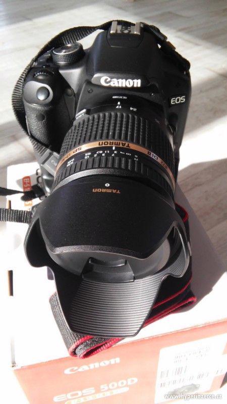 Canon EOS 500D s příslušenstvím TOP stav - foto 3