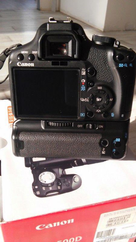 Canon EOS 500D s příslušenstvím TOP stav - foto 4