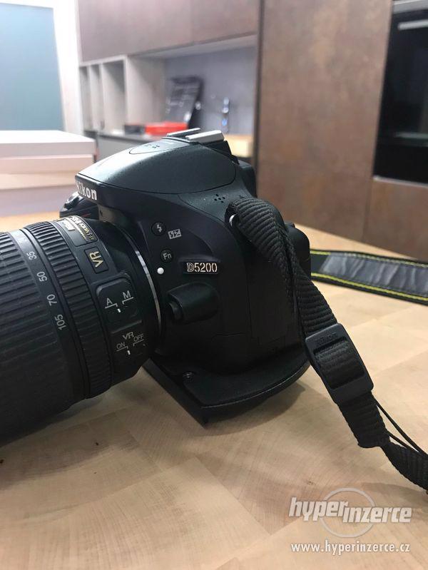 Nikon D5200 s kompletním příslušenstvím - foto 2