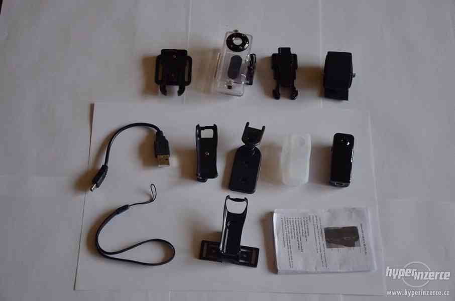 Mini sportovní kamera s vodotěsným pouzdrem - foto 2