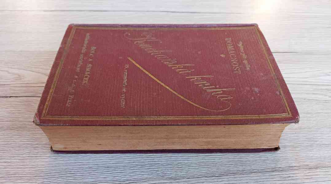 Starožitná Kuchařská kniha, spolek Domácnost, z roku 1921 - foto 3