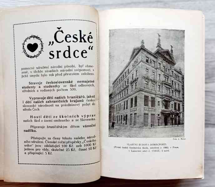 Starožitná Kuchařská kniha, spolek Domácnost, z roku 1921 - foto 7