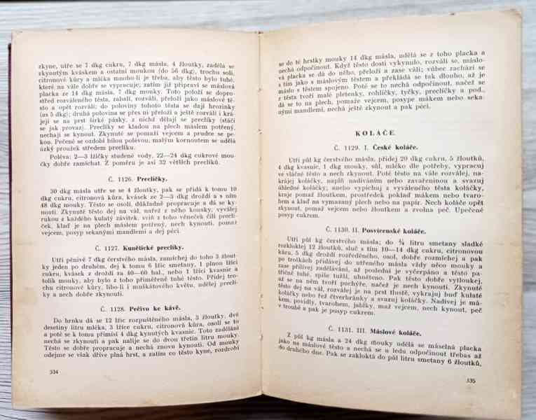 Starožitná Kuchařská kniha, spolek Domácnost, z roku 1921 - foto 13